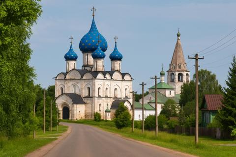 Топ-города для осенних путешествий в России: рост спроса на жилье в Суздале и Владимире