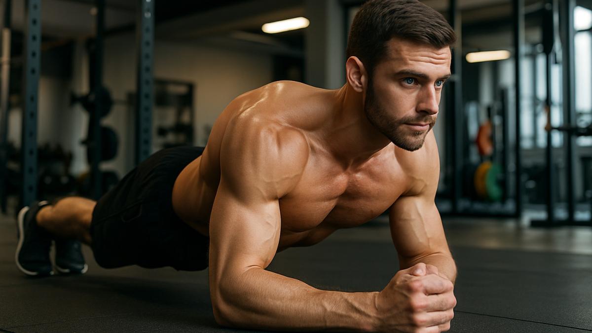 Планка — упражнение для пресса