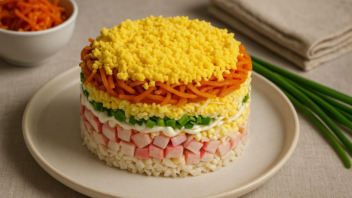 Слоеный салат