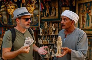 Масло, чай и сладости являются самыми популярными сувенирами из Египта