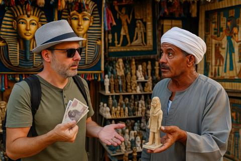 Масло, чай и сладости являются самыми популярными сувенирами из Египта
