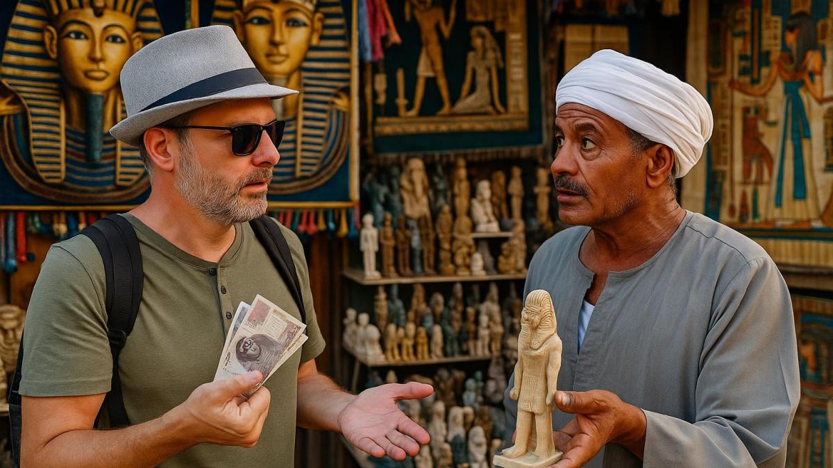 Рынок в Египте