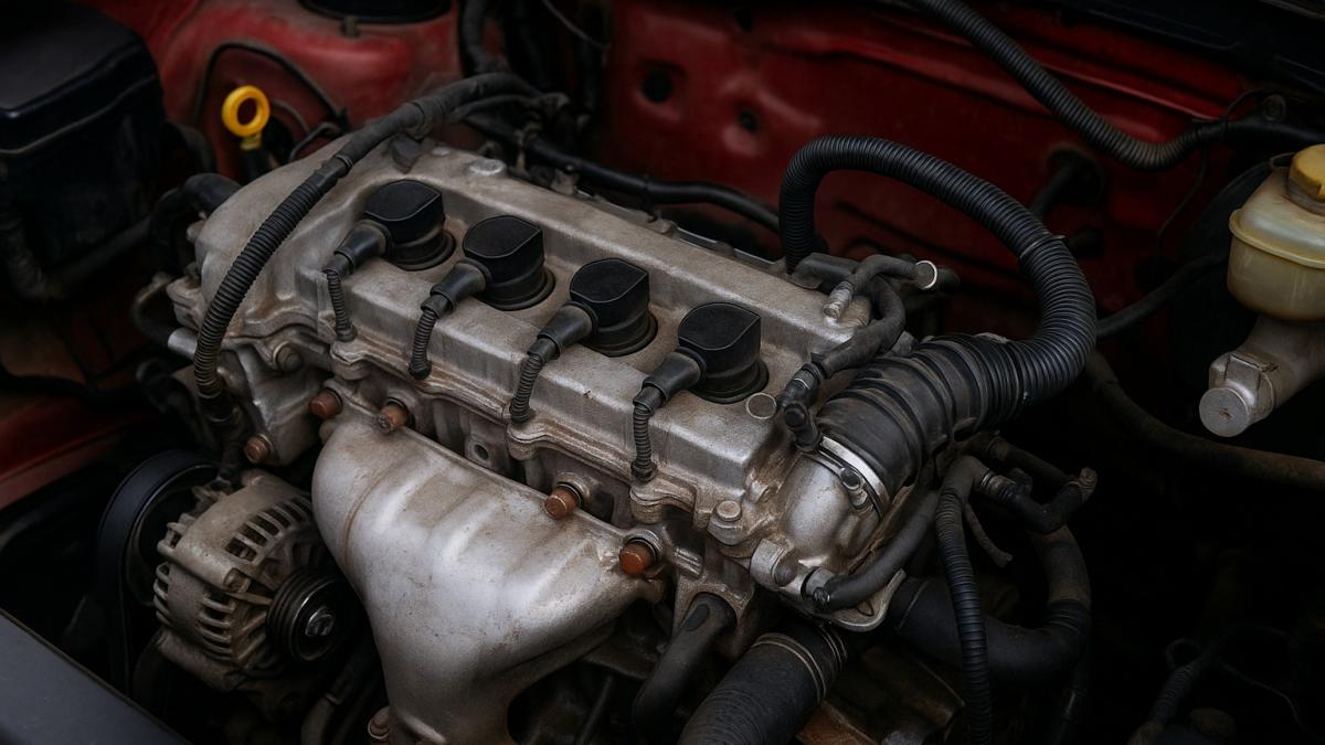 Автомобильный двигатель Автомобильный двигатель