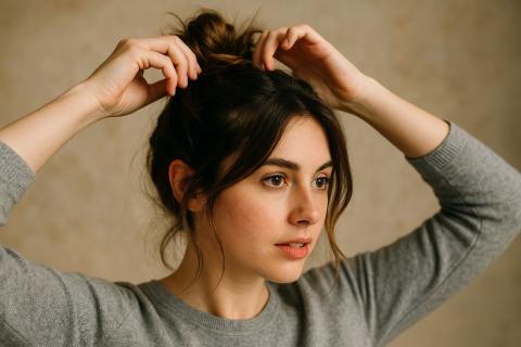 Средства с силиконами и маслами помогают бороться с пушением волос в дождливую погоду