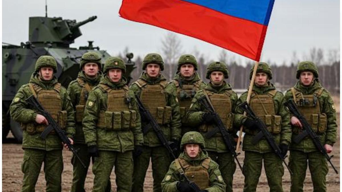 Бойцы армии РФ