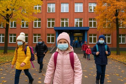 Роспотребнадзор: в Хабаровском крае рост заболеваемости ОРВИ, на карантин закрыты школы и детсады