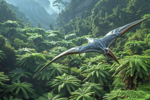 Шторм вызвал гибель молодых птерозавров Pterodactylus antiquus 150 млн лет назад