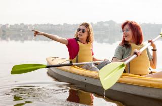 Сплав по реке требует физической подготовки и обязательного инструктажа перед выходом — 