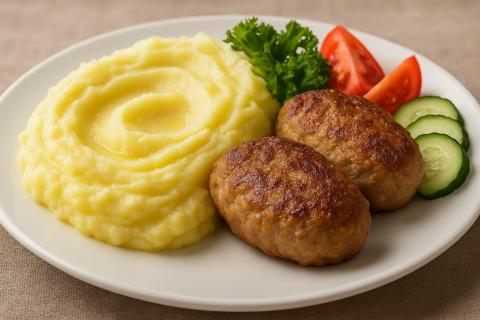 Котлеты в духовке с мясным фаршем и болгарским перцем сохраняют сочность