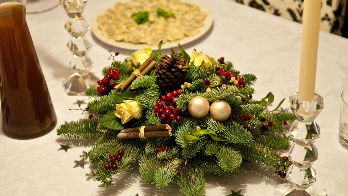 Новогодний стол