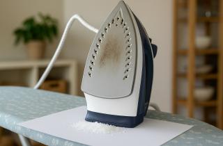 Эксперты по уборке: сода и уксус помогают безопасно очистить утюг от загрязнений