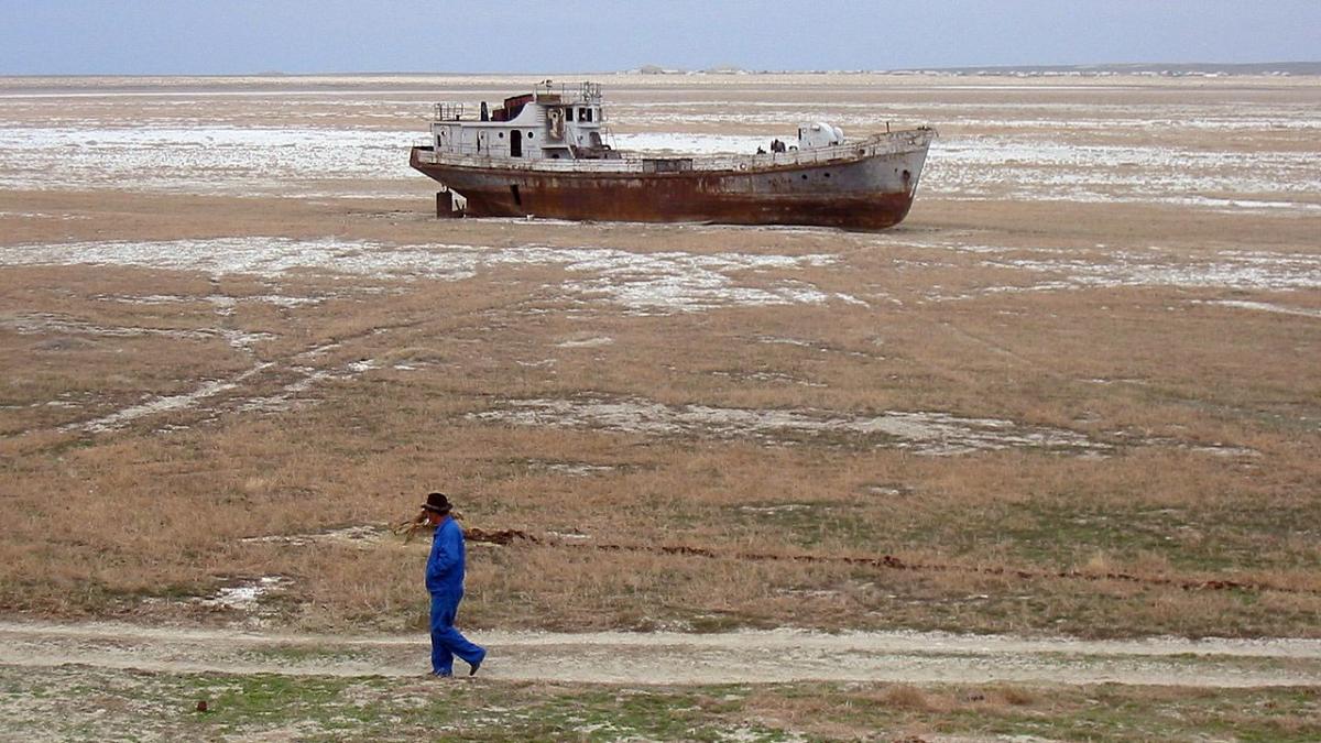 Бывшее Аральское море