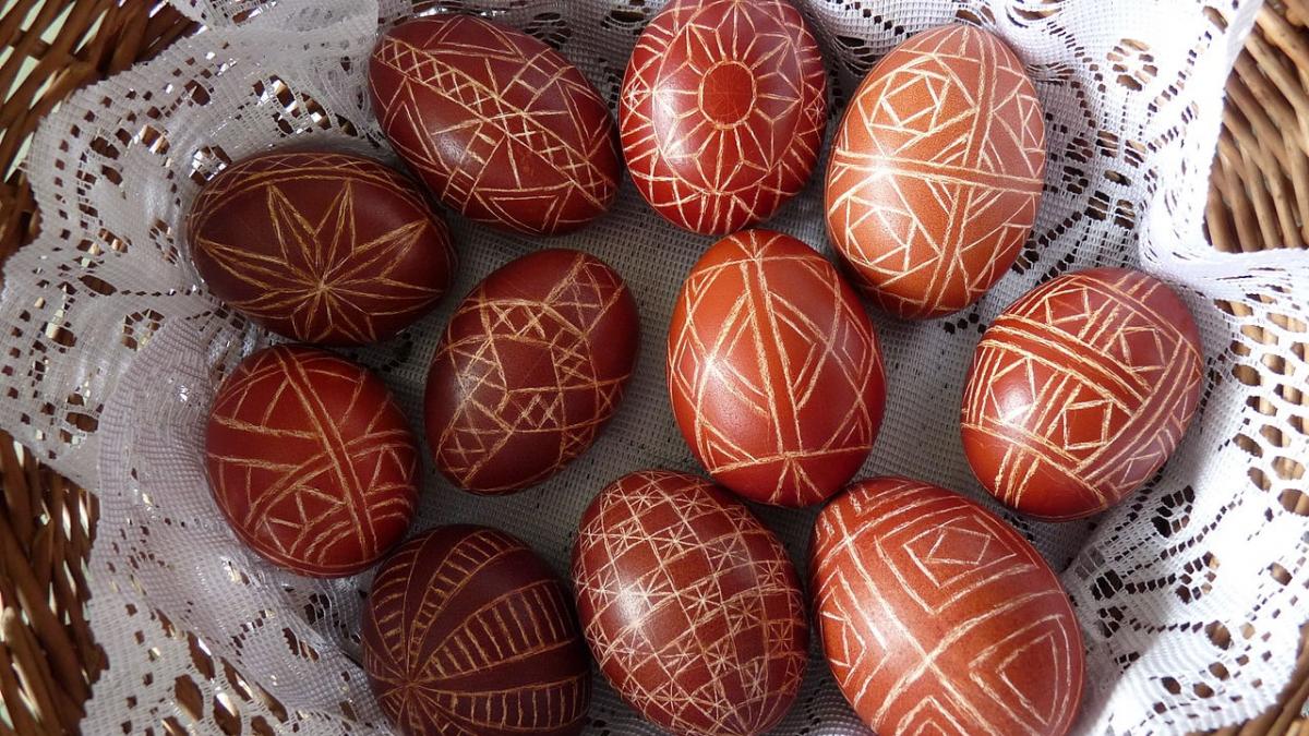 Пасхальные яйца