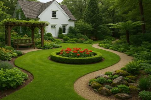 В ноябре специалисты советуют сделать окантовку газона — она помогает пережить зиму без потерь В ноябре специалисты советуют сделать окантовку газона — она помогает пережить зиму без потерь