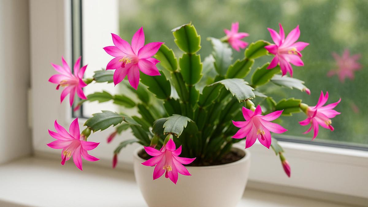 Цветущий декабрист