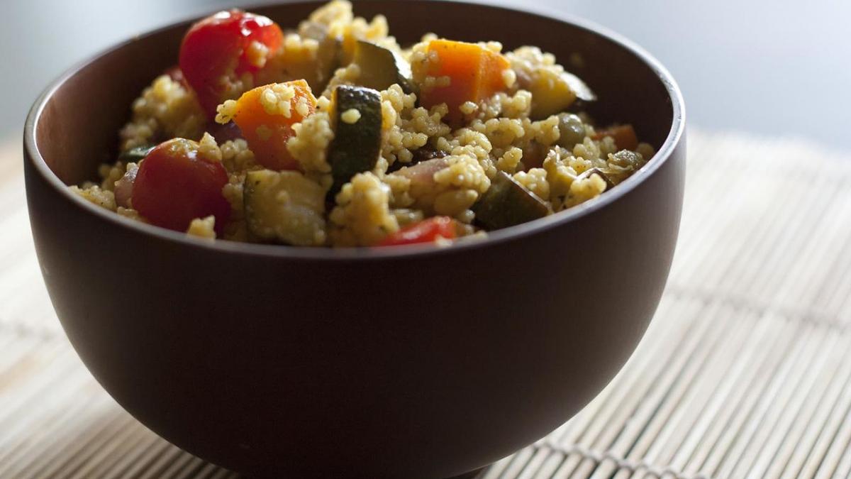 Кускус с овощами