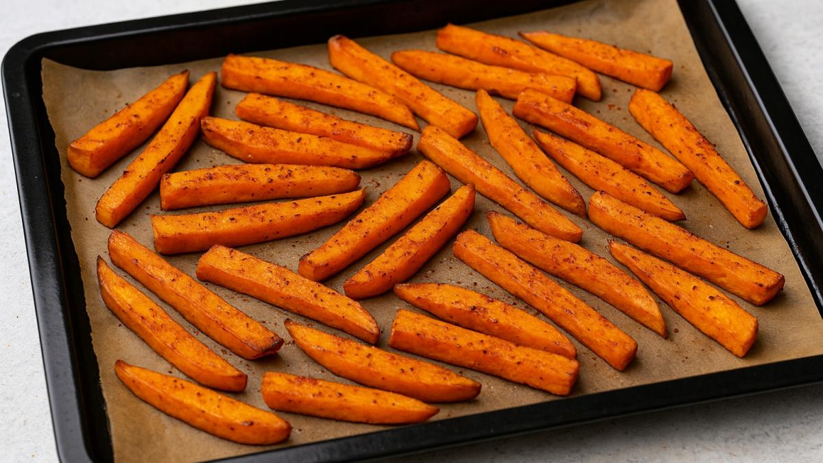 Батат фри с паприкой Батат фри с паприкой