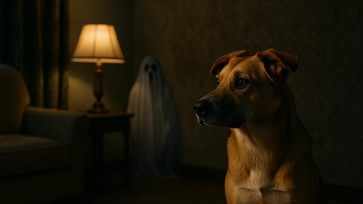 Собака и призрак