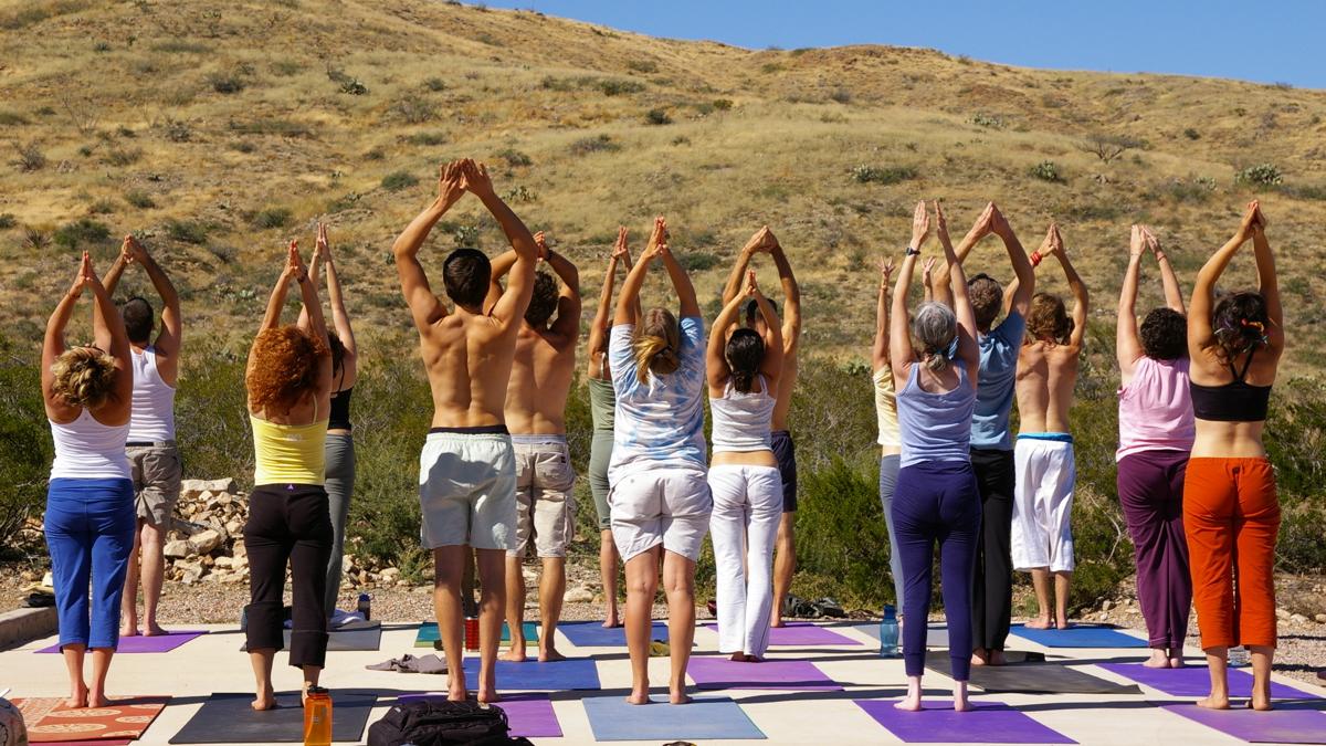 Поза горы в йоге