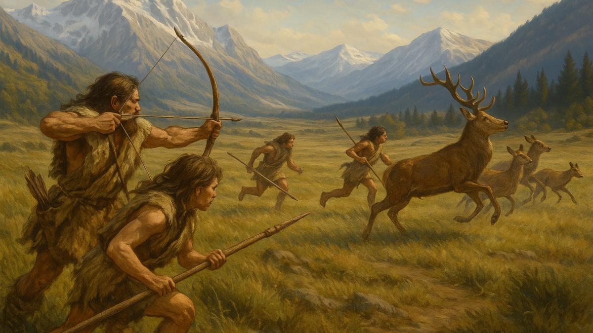 Охота в верхнем палеолите Охота в верхнем палеолите