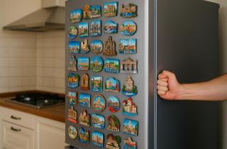 Избыточные сувениры и магнитики создают хаос в помещении — дизайнеры