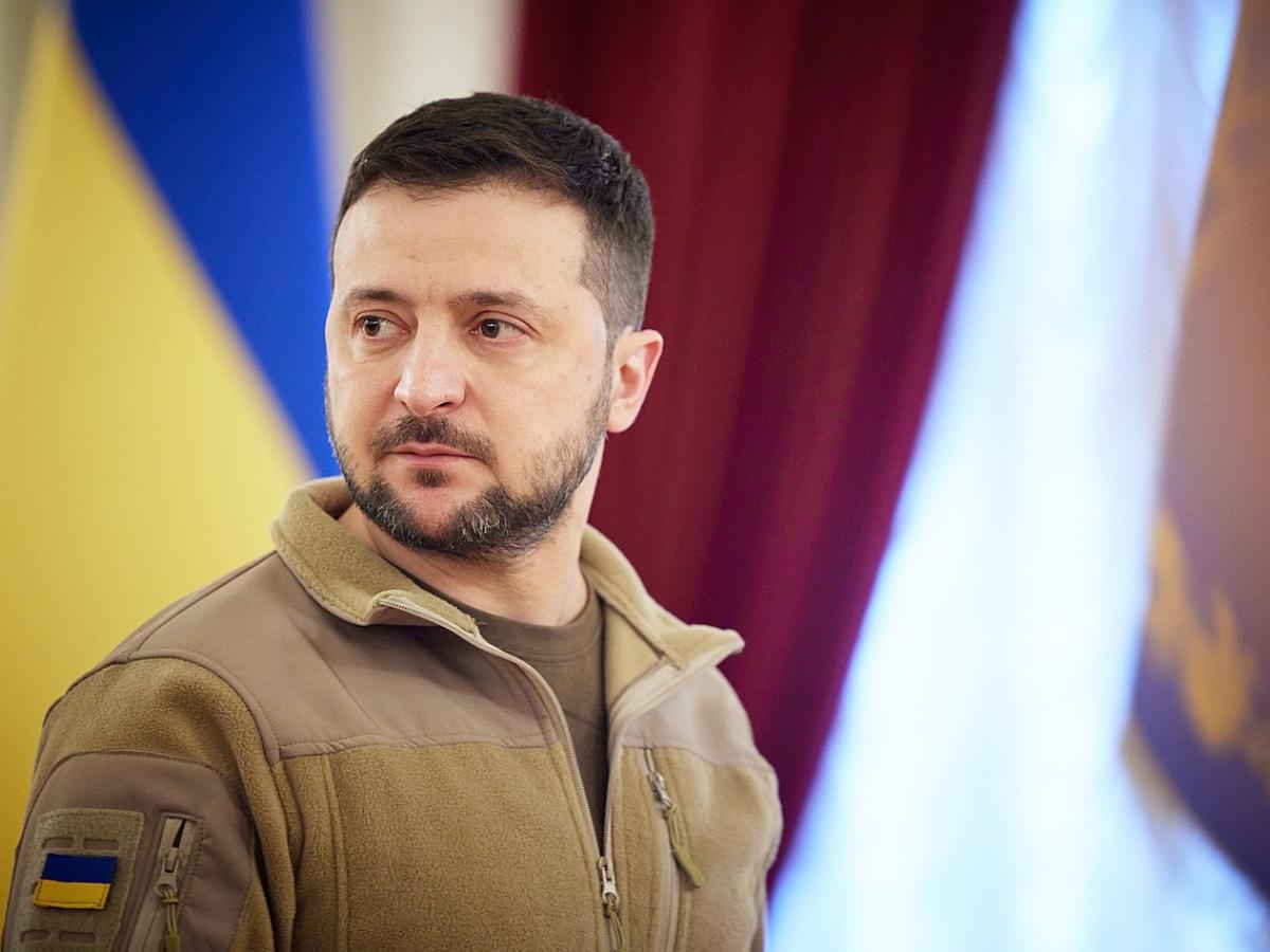 Украинский президент Владимир Зеленский