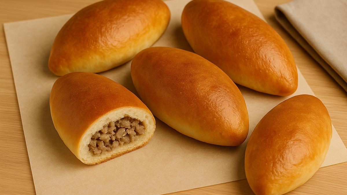 Пирожки с мясом для студентов Пирожки с мясом для студентов