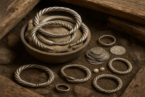 Анализ серебра из клада Бедейла подтвердил связи викингов с Ираном и Ираком