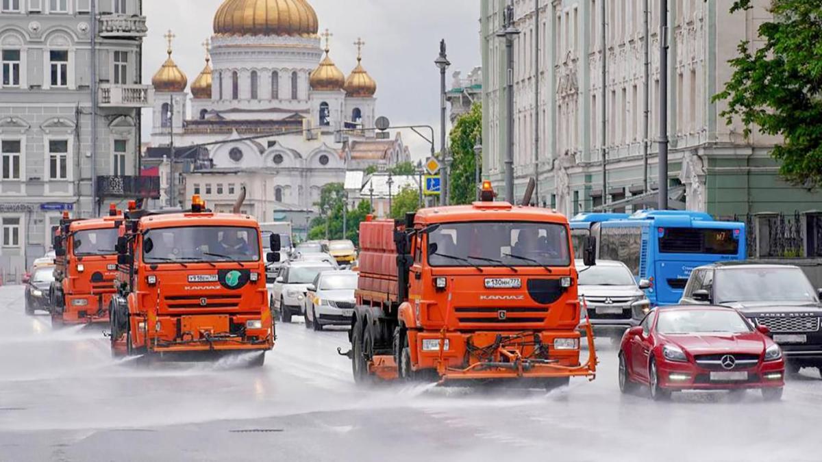 промывка улиц