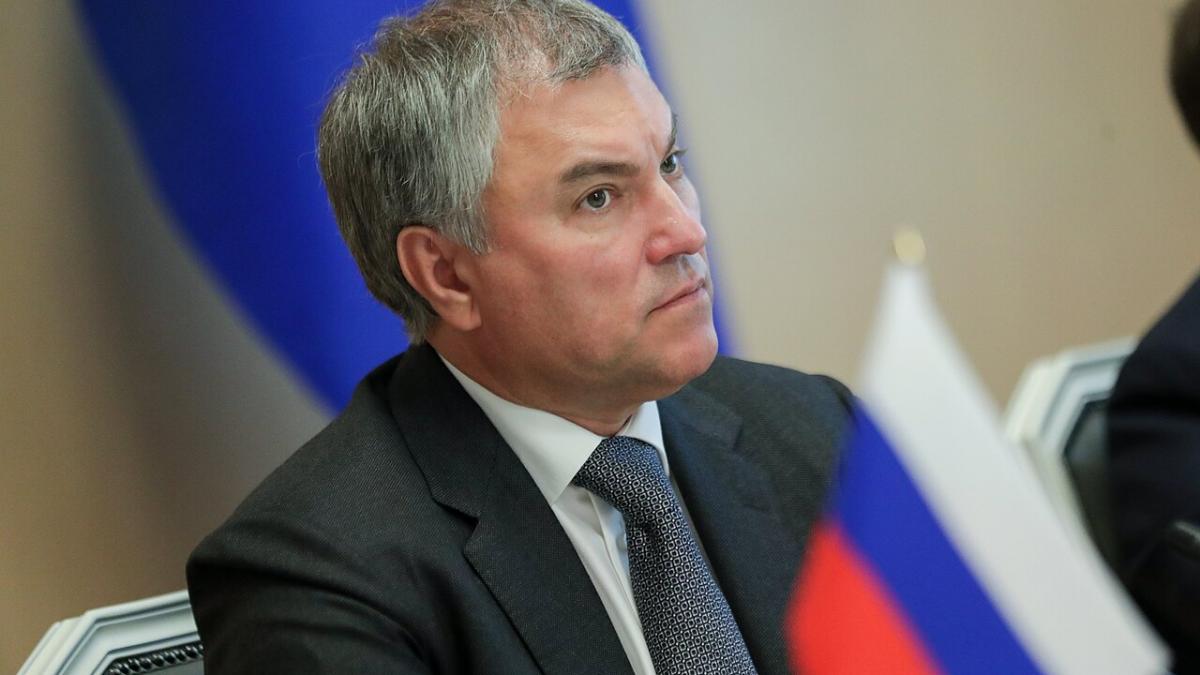 Председатель ГД РФ Вячеслав Володин