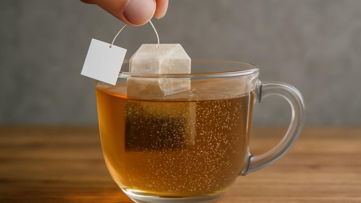 Микропластик в чайных пакетиках