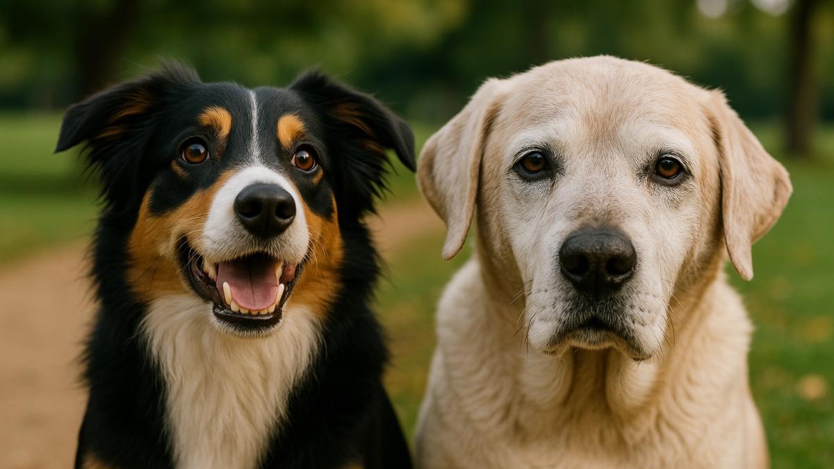 Собаки с сединой