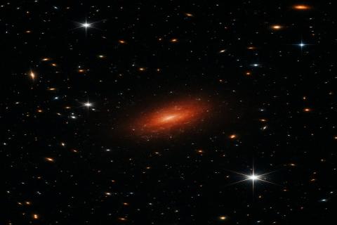 Телескоп Джеймса Уэбба впервые локализовал источник рекордного радиовсплеска FRB 20250316A