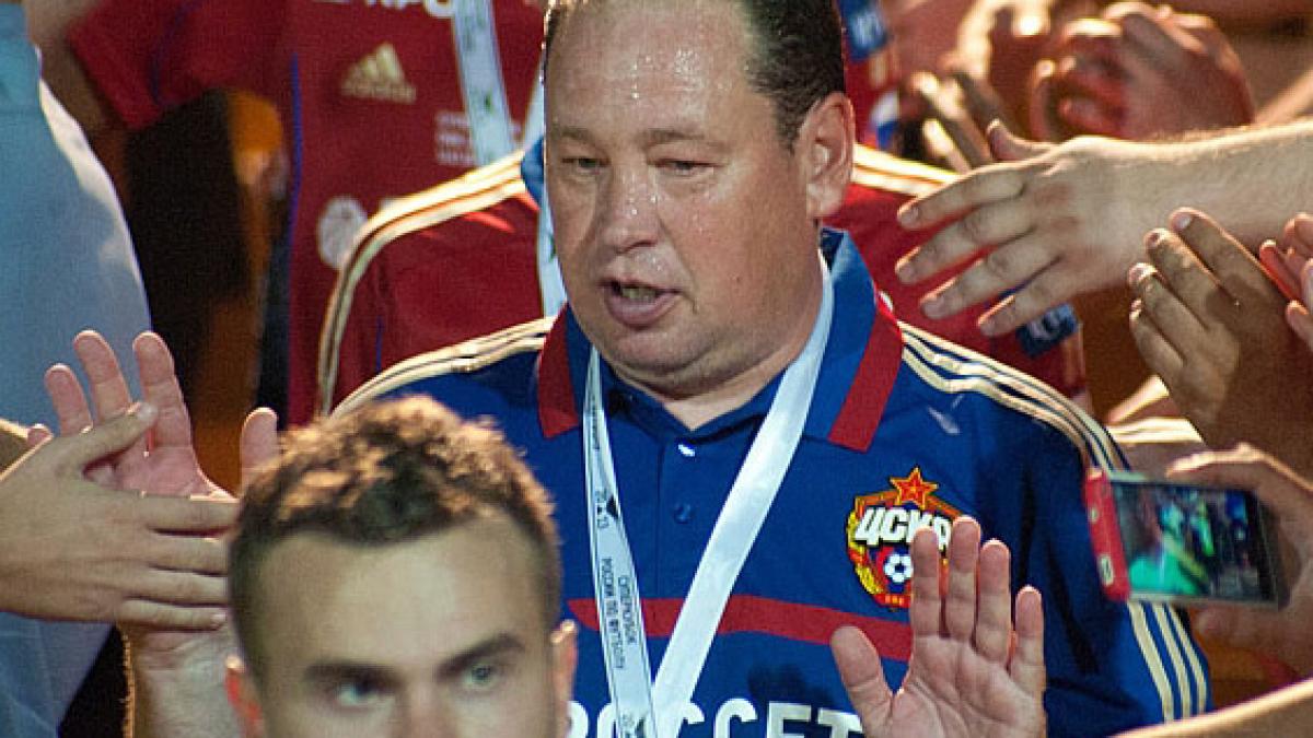 Leonid Slutsky Russian Super Cup 2013