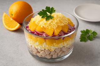 Слоёные салаты лучше стабилизируются после охлаждения — кулинары