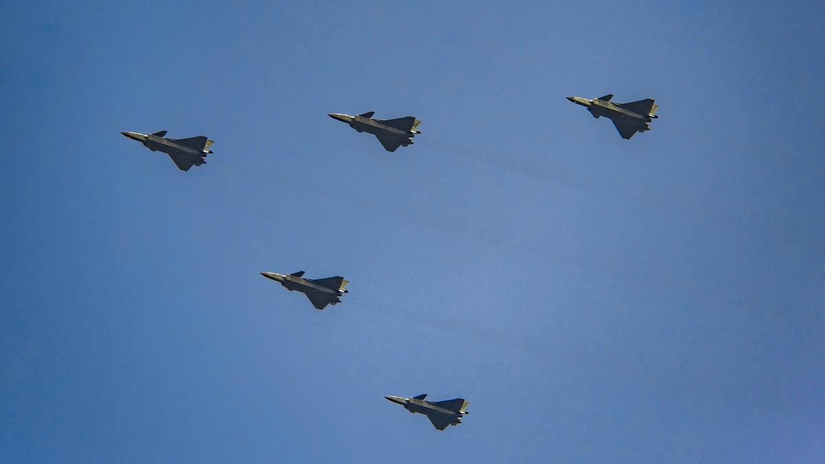 Истребители J-20A ВВС Китая