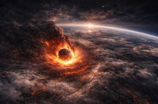 Марсианские шрамы и космические микробы: как бактерии выживают под давлением астероидов