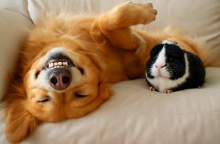 Морская свинка — социальное животное: одиночество вызывает стресс и апатию