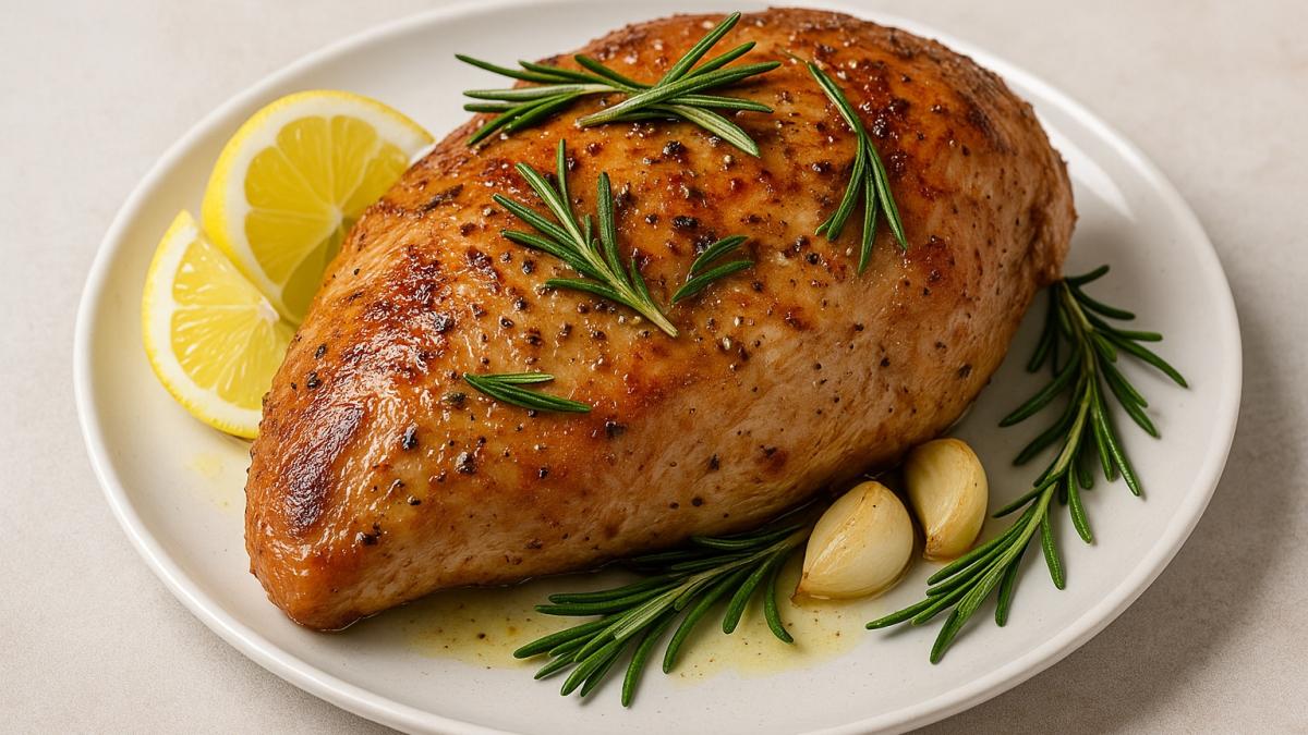 Индейка, запечённая с розмарином Индейка, запечённая с розмарином