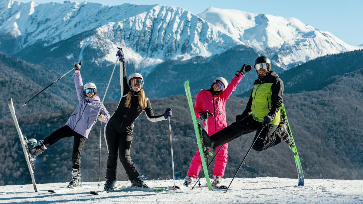 Зимний сезон на горнолыжном курорте Роза Хутор