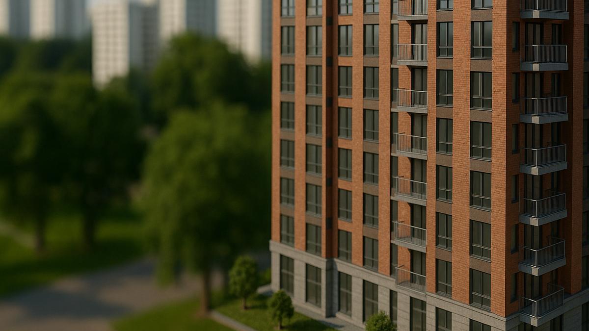 Новостройка летом Новостройка летом