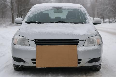 Картон перед радиатором приводит к перегреву при нарушении установки — автомеханики