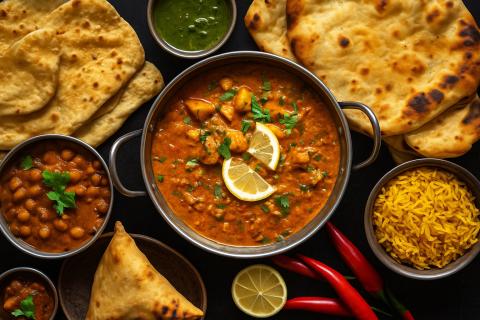 Карри из нута не требует точного соблюдения пропорций — повара