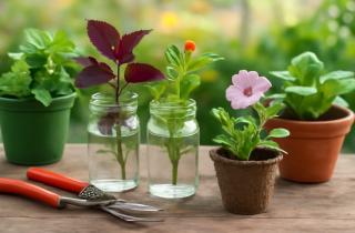 Ивовый настой действует как натуральный стимулятор корнеобразования без химии