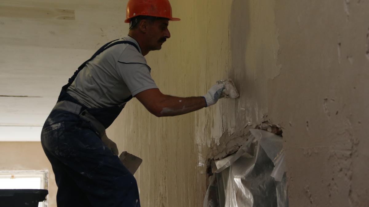 Рабочий, ремонт