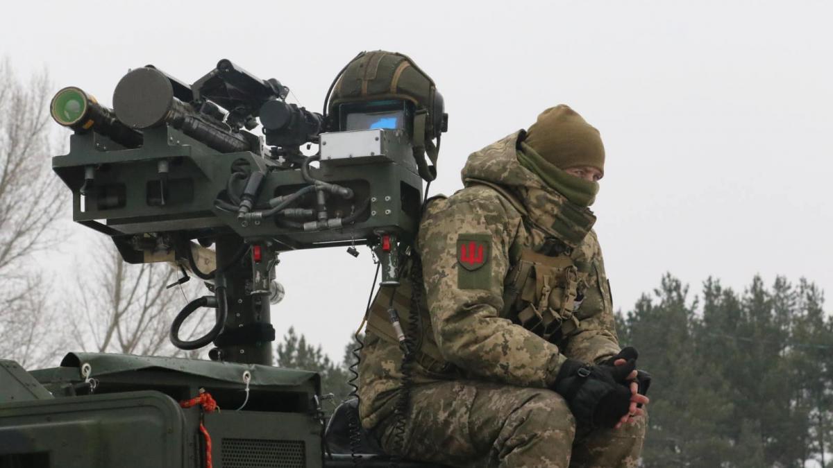 Украинский солдат
