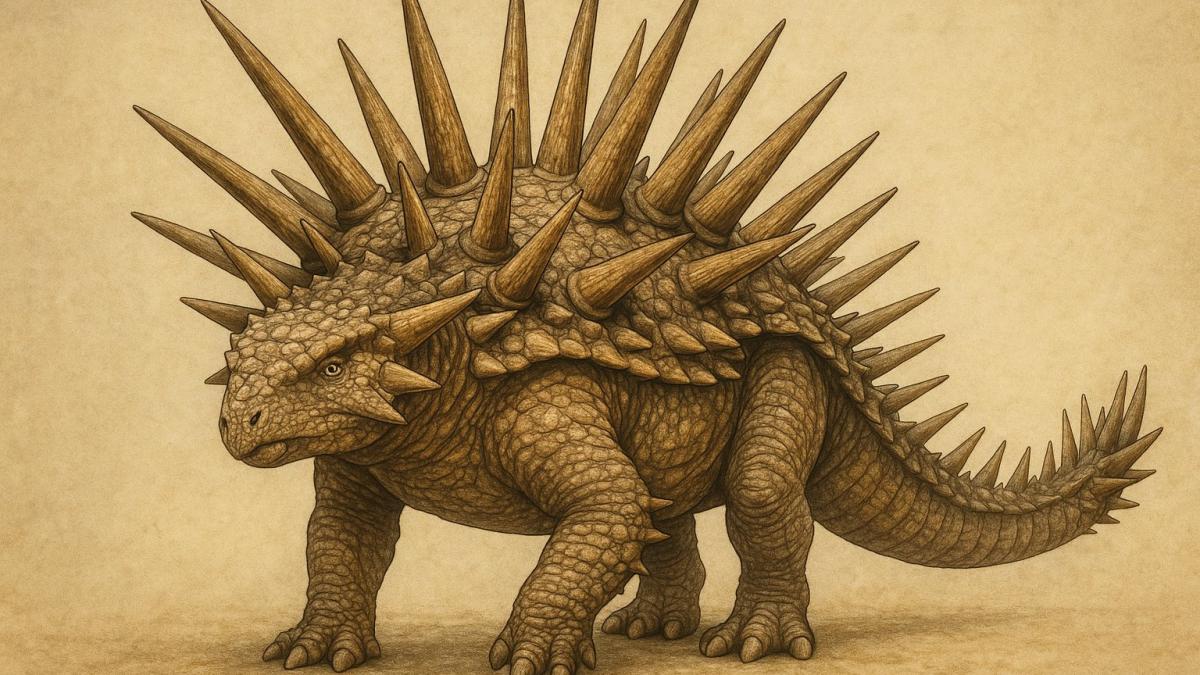 Анкилозавр Spicomellus Анкилозавр Spicomellus