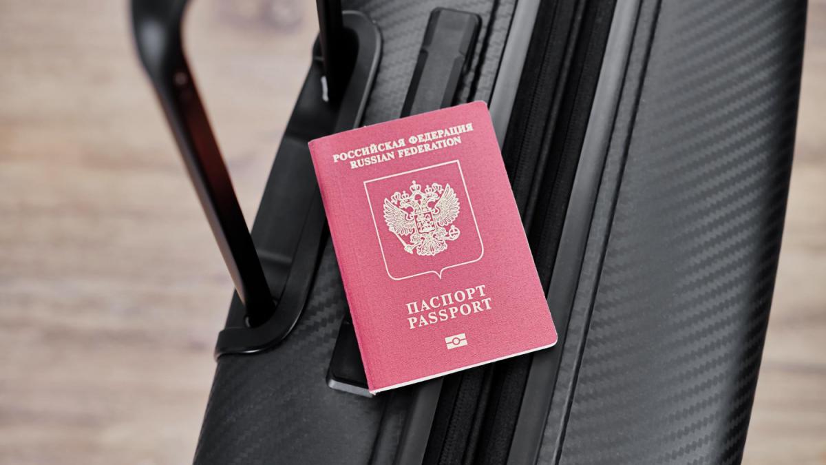 Паспорт на чемодане