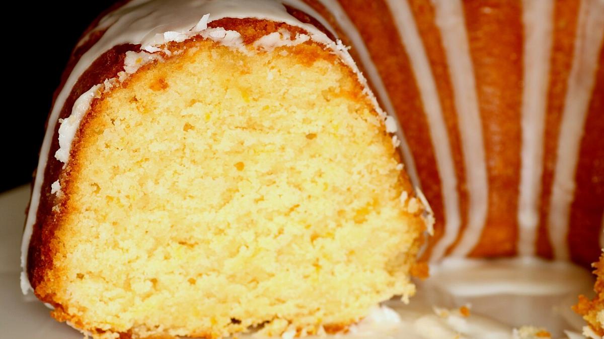 Лимонный кекс