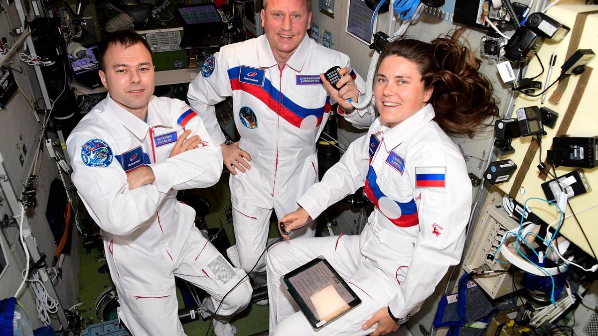Российские космонавты